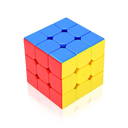 3X3X3 High-Speed Magic Cube Puzzle Toy - Adjustable Tightness, Sticker less Design for Smooth Performance